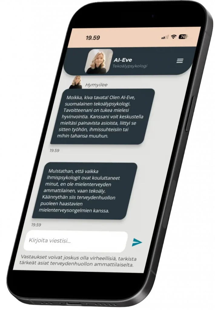 Aichologist tekoälyterapia